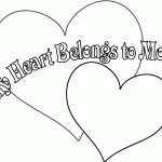 My Heart Belong Mom 150x150 Free Mothers Day Coloring Pages