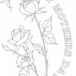 Mothers Day Flower Coloring Page 150x150 Free Mothers Day Coloring Pages