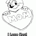 mothers day free coloring pages 150x150 Free Mothers Day Coloring Pages