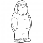 square chriss griffin fg23 150x150 Free Family Guy Coloring Pages